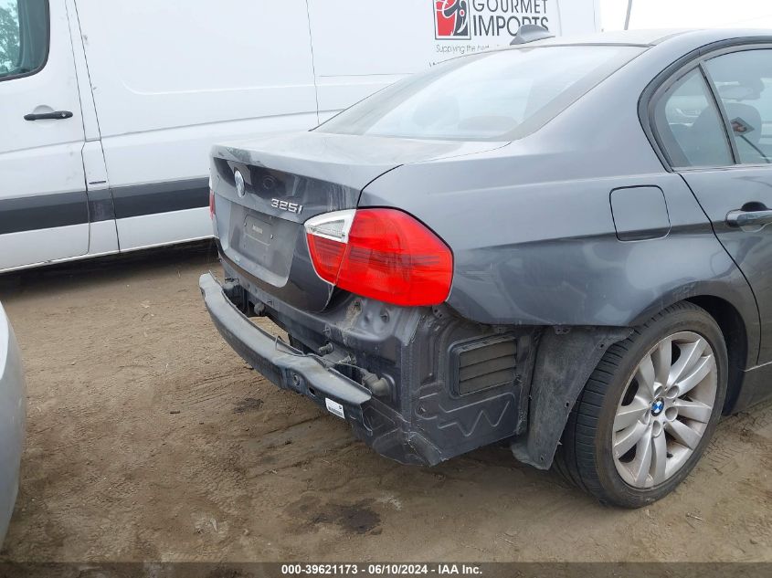 2006 BMW 325I VIN: WBAVB13596K000165 Lot: 39621173