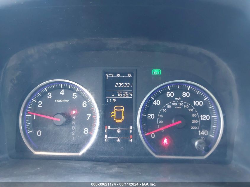 2008 Honda Cr-V Ex-L VIN: JHLRE38738C045085 Lot: 39621174