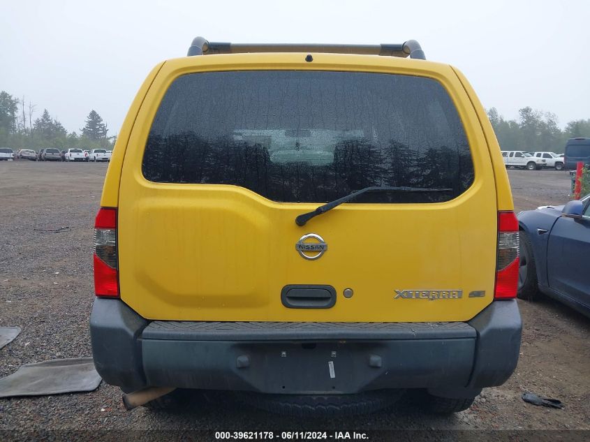 2002 Nissan Xterra Se VIN: 5N1ED28Y42C579796 Lot: 39621178