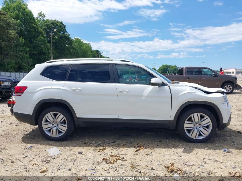 2019 Volkswagen Atlas 3.6L V6 Se W/Technology VIN: 1V2WR2CA1KC558472 Lot: 39621181