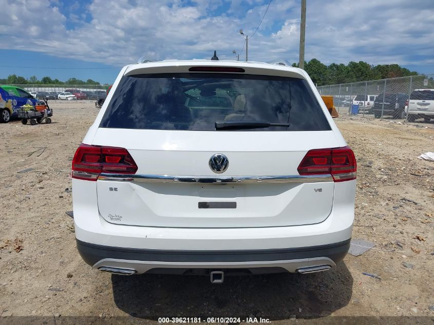 2019 Volkswagen Atlas 3.6L V6 Se W/Technology VIN: 1V2WR2CA1KC558472 Lot: 39621181