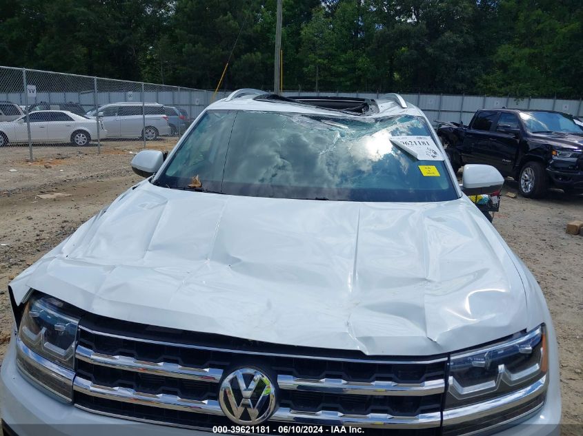 2019 Volkswagen Atlas 3.6L V6 Se W/Technology VIN: 1V2WR2CA1KC558472 Lot: 39621181