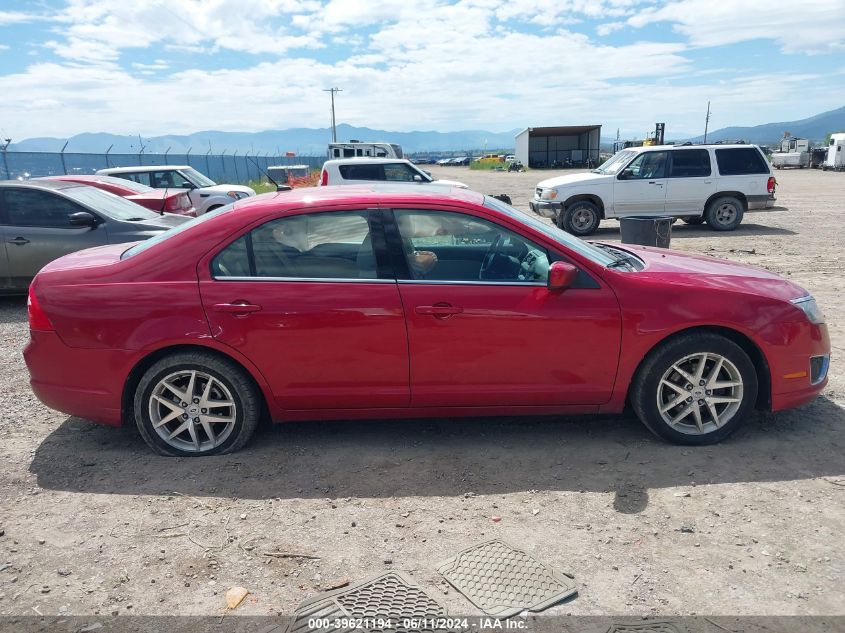 2010 Ford Fusion Sel VIN: 3FAHP0CG6AR334774 Lot: 39621194