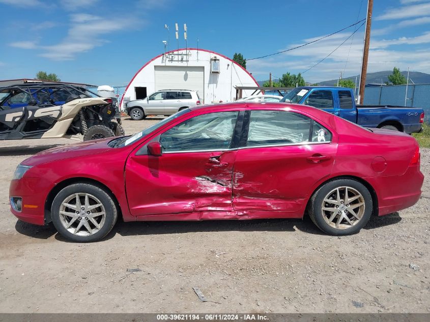 2010 Ford Fusion Sel VIN: 3FAHP0CG6AR334774 Lot: 39621194