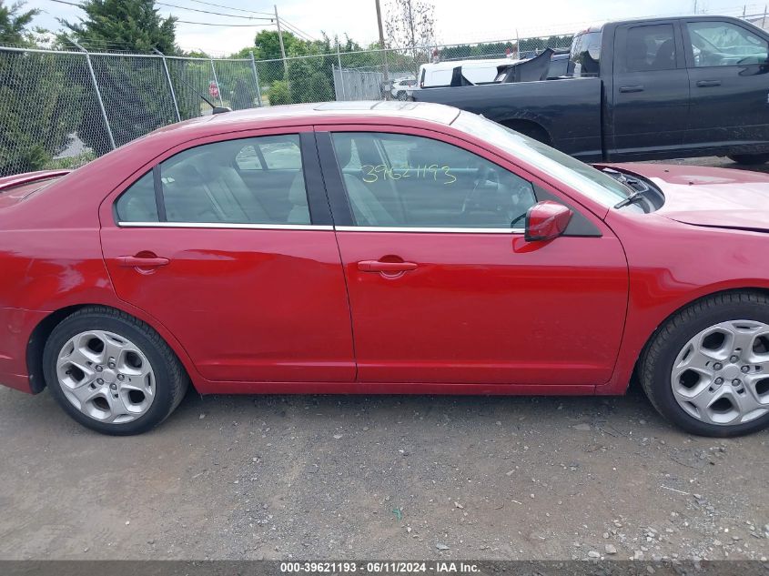 2010 Ford Fusion Se VIN: 3FAHP0HA1AR238930 Lot: 39621193