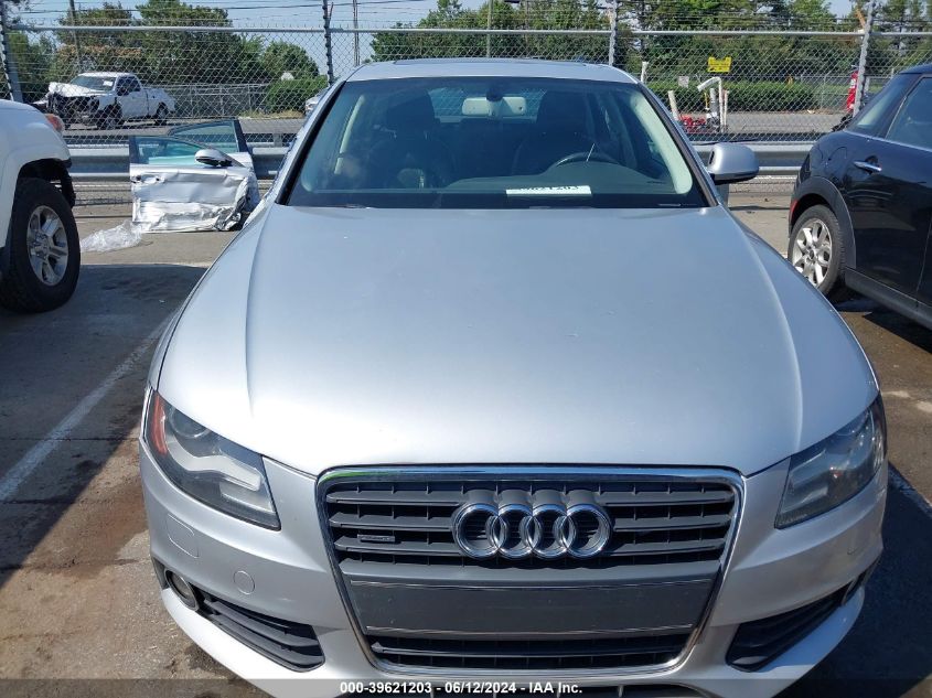 2009 Audi A4 2.0T Premium VIN: WAULF68K89N015640 Lot: 39621203