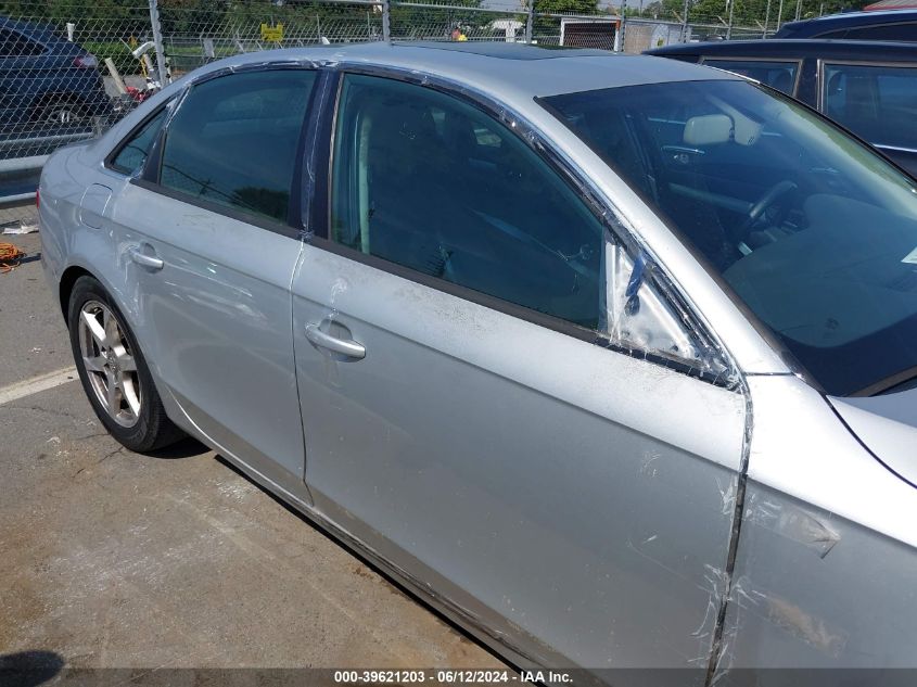 2009 Audi A4 2.0T Premium VIN: WAULF68K89N015640 Lot: 39621203