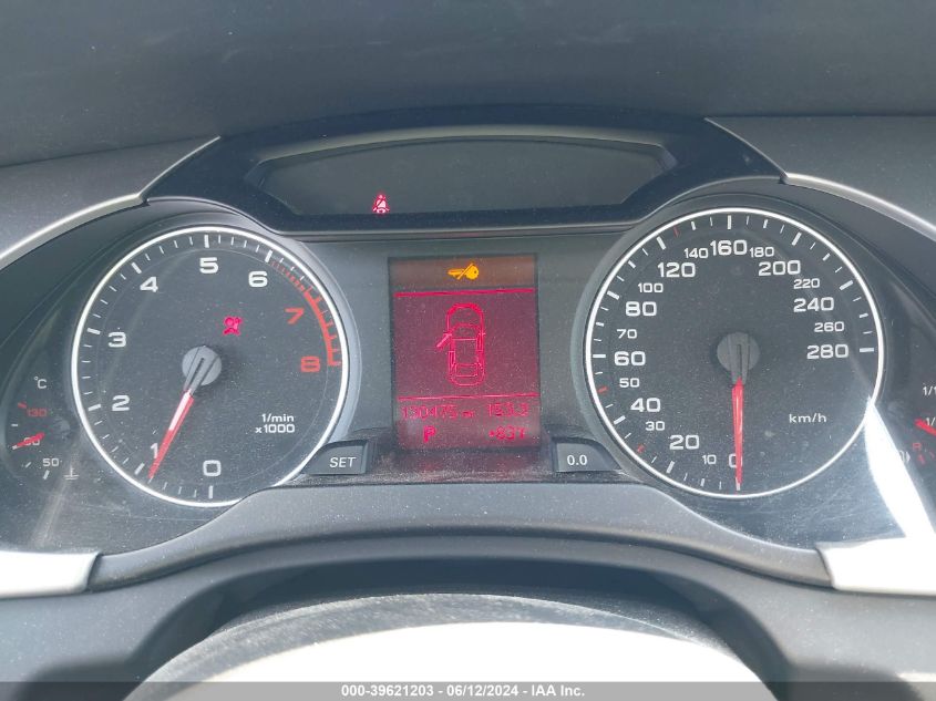 2009 Audi A4 2.0T Premium VIN: WAULF68K89N015640 Lot: 39621203