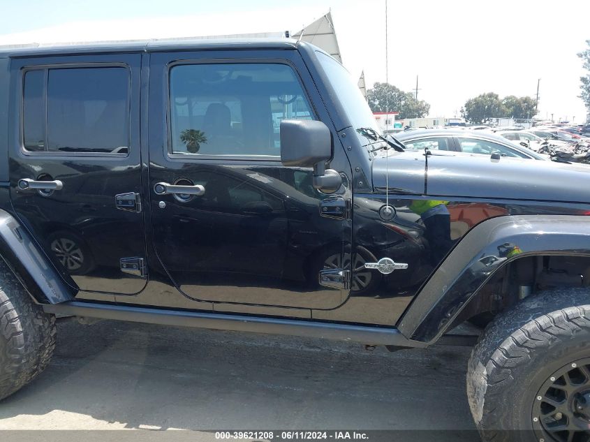 2014 Jeep Wrangler Unlimited Freedom Edition VIN: 1C4BJWDG8EL241617 Lot: 39621208