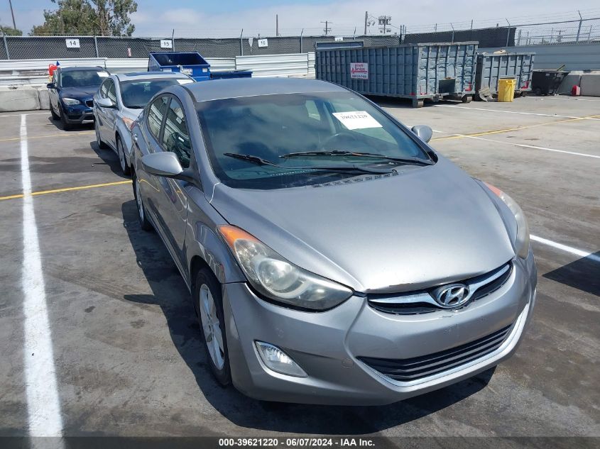 2012 Hyundai Elantra Gls (Ulsan Plant) VIN: KMHDH4AE9CU424684 Lot: 39621220