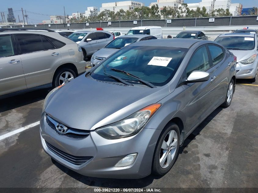 2012 Hyundai Elantra Gls (Ulsan Plant) VIN: KMHDH4AE9CU424684 Lot: 39621220