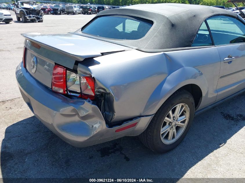 2007 Ford Mustang V6 Deluxe/V6 Premium VIN: 1ZVFT84N875323678 Lot: 39621224