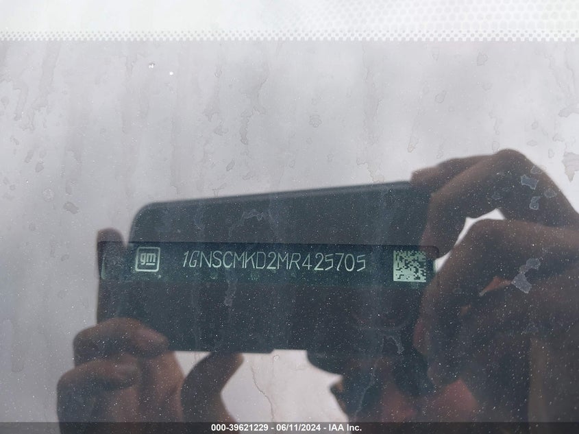 2021 Chevrolet Tahoe 2Wd Ls VIN: 1GNSCMKD2MR425705 Lot: 39621229