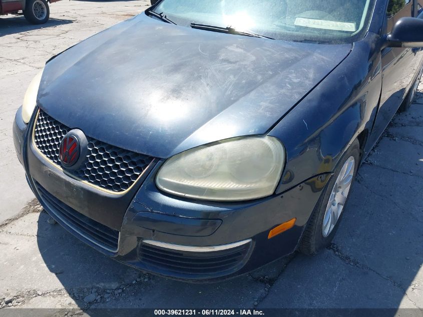 2006 Volkswagen Jetta Value Edition VIN: 3VWPG71KX6M753475 Lot: 39621231