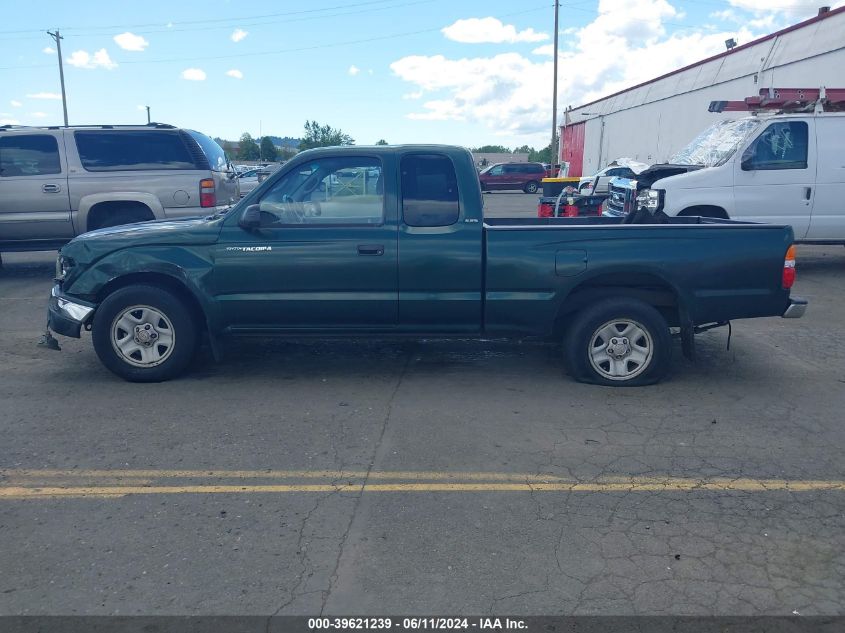 2002 Toyota Tacoma VIN: 5TEVL52N62Z020100 Lot: 39621239