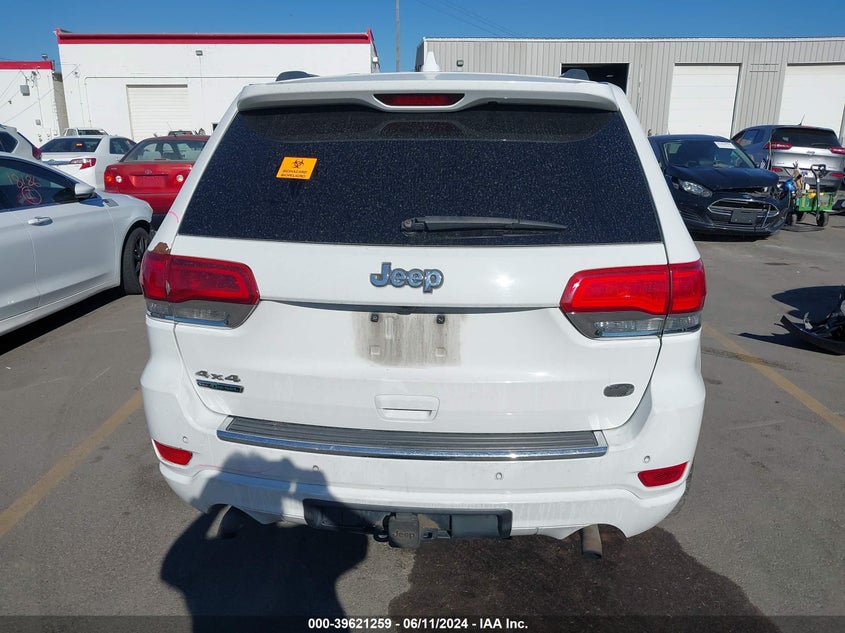 2014 Jeep Grand Cherokee Overland VIN: 1C4RJFCM3EC555391 Lot: 39621259