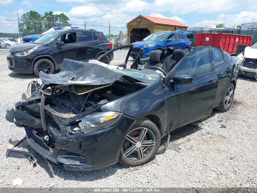 2015 Dodge Dart Sxt VIN: 1C3CDFBB1FD308996 Lot: 39621260