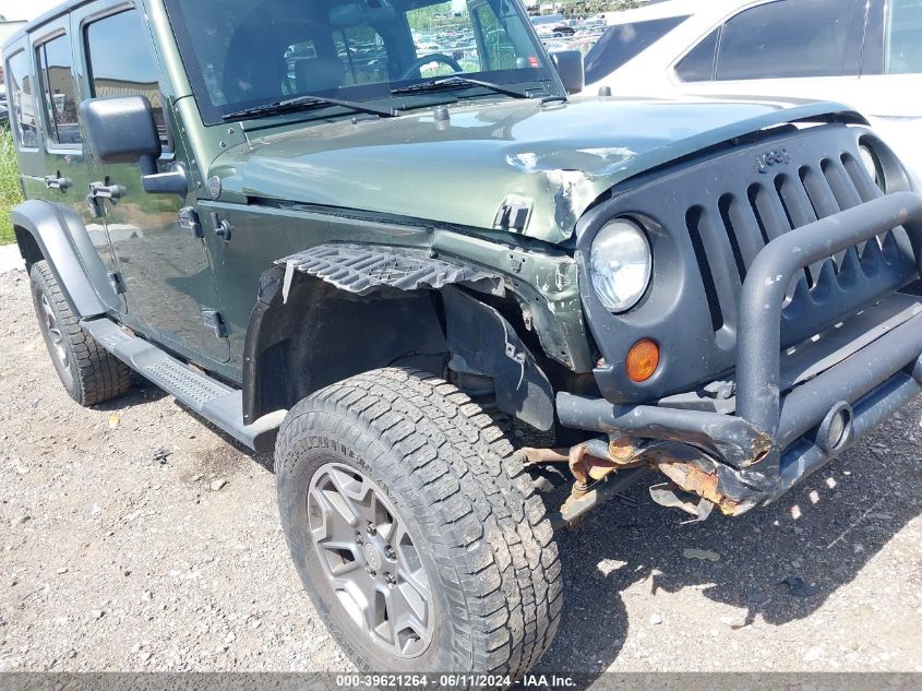 2008 Jeep Wrangler Unlimited X VIN: 1J4GA39108L529073 Lot: 39621264