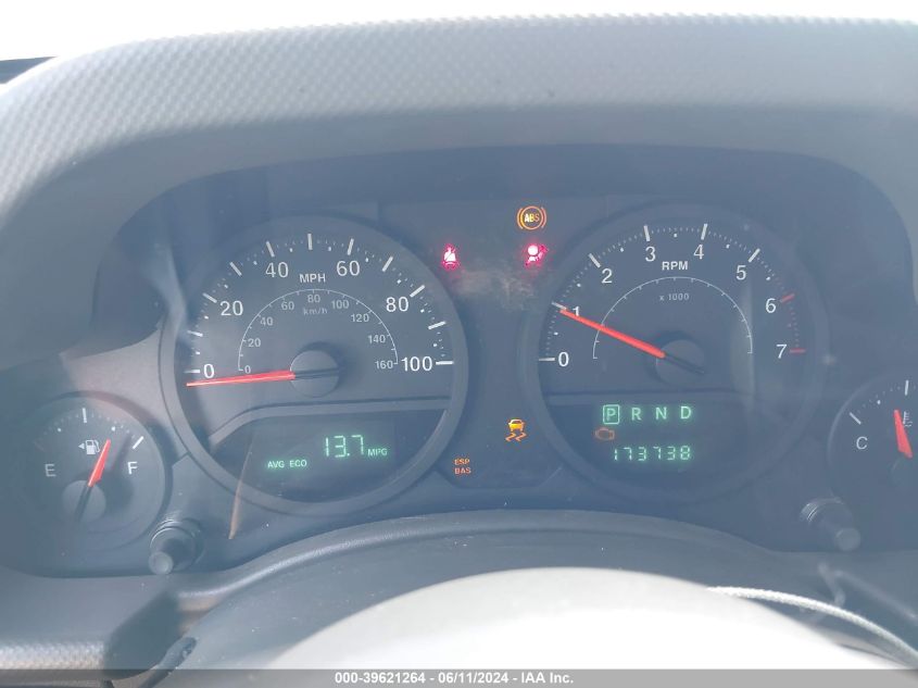 2008 Jeep Wrangler Unlimited X VIN: 1J4GA39108L529073 Lot: 39621264