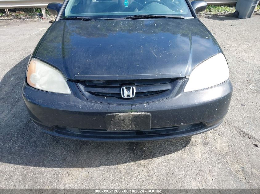 2003 Honda Civic Ex VIN: 1HGEM22913L065722 Lot: 39621265