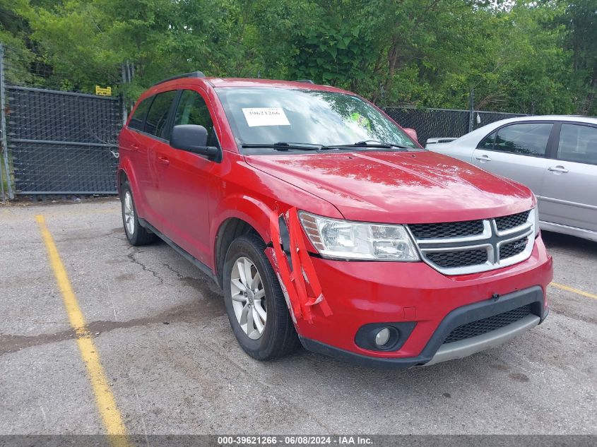 2015 Dodge Journey Sxt VIN: 3C4PDCBG4FT664019 Lot: 39621266