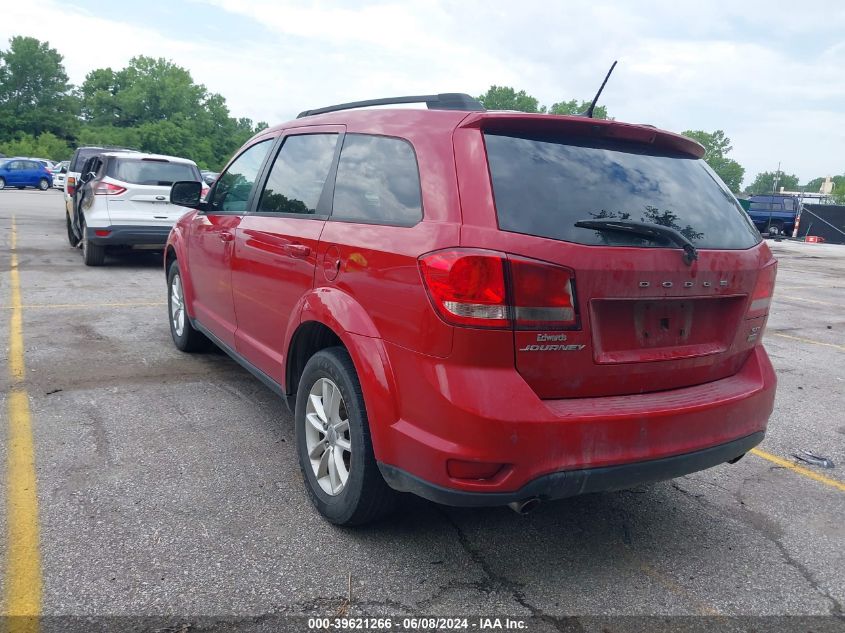 2015 Dodge Journey Sxt VIN: 3C4PDCBG4FT664019 Lot: 39621266