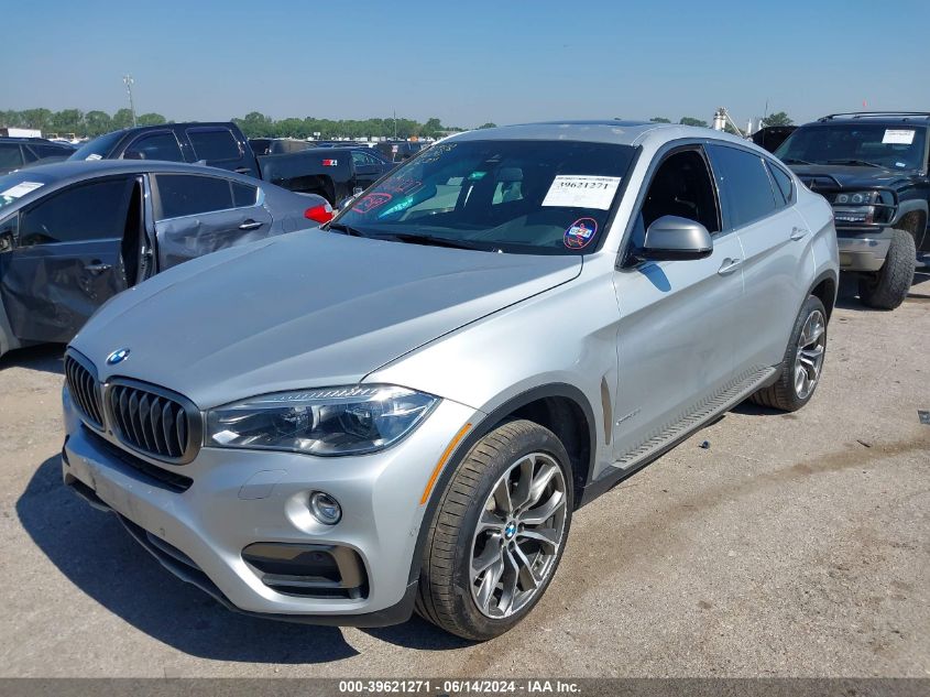 VIN 5UXKU2C55H0N85104 2017 BMW X6, Xdrive35I no.2