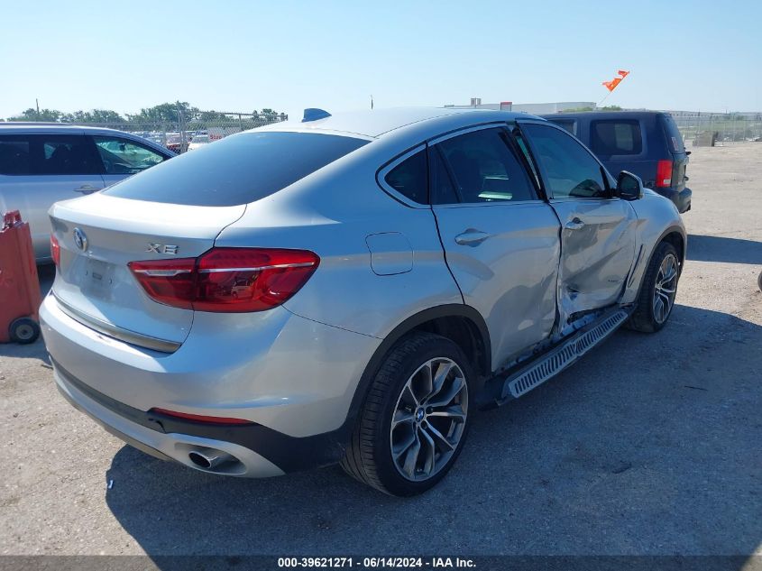 VIN 5UXKU2C55H0N85104 2017 BMW X6, Xdrive35I no.4