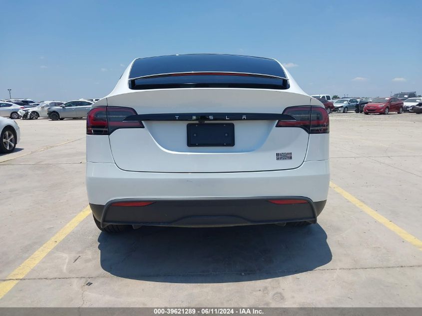 2024 Tesla Model X VIN: 7SAXCBE60RF439862 Lot: 39621289