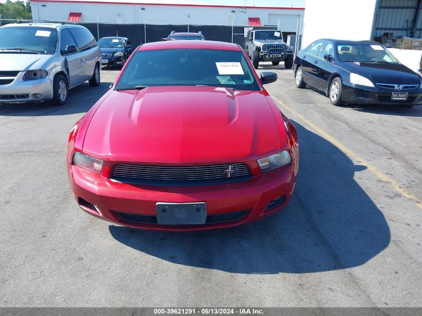2012 Ford Mustang V6 Premium VIN: 1ZVBP8AM4C5240371 Lot: 39621291