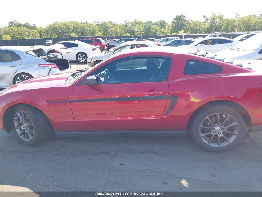 2012 Ford Mustang V6 Premium VIN: 1ZVBP8AM4C5240371 Lot: 39621291