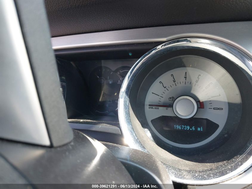 2012 Ford Mustang V6 Premium VIN: 1ZVBP8AM4C5240371 Lot: 39621291