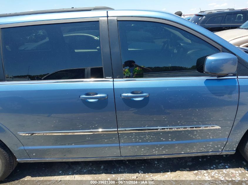 2012 Chrysler Town & Country Touring VIN: 2C4RC1BG0CR186311 Lot: 39621308