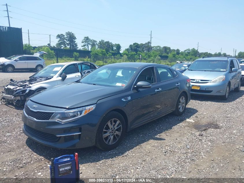 2016 Kia Optima Lx VIN: KNAGT4L33G5070329 Lot: 39621315