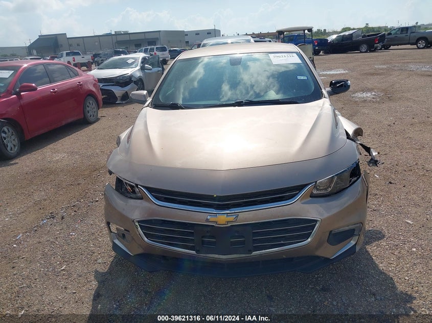 2018 Chevrolet Malibu Lt VIN: 1G1ZD5ST0JF291591 Lot: 39621316
