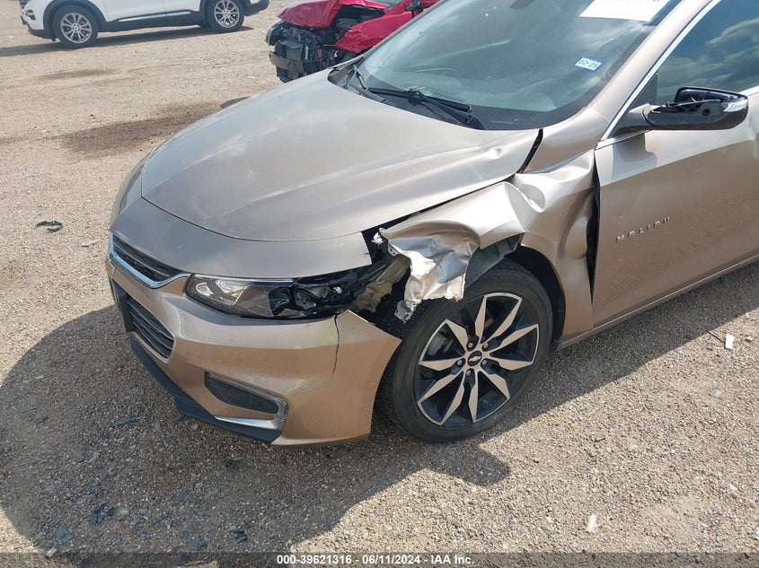 2018 Chevrolet Malibu Lt VIN: 1G1ZD5ST0JF291591 Lot: 39621316