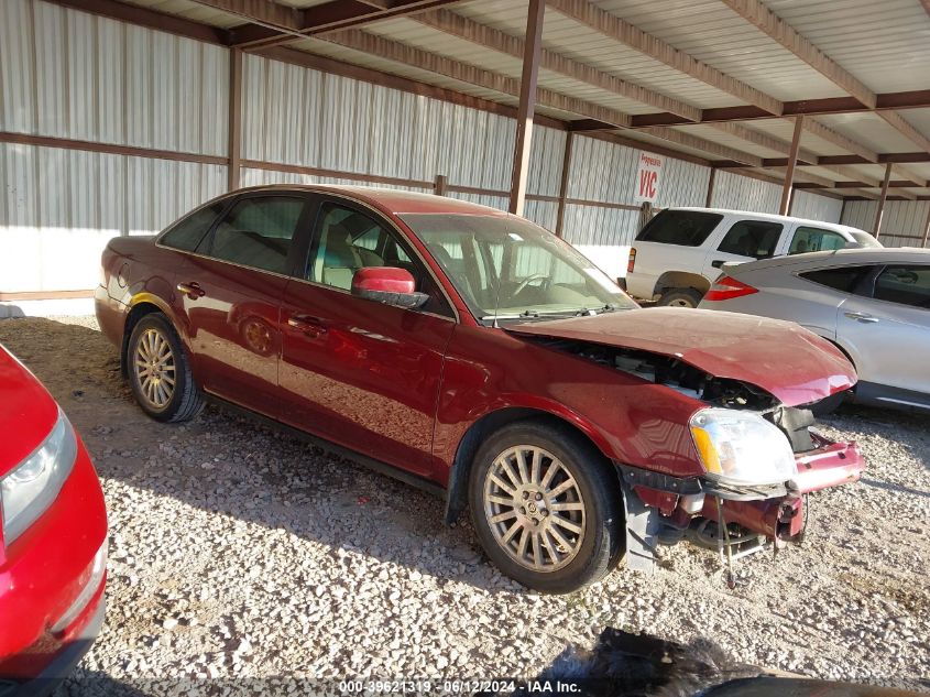 2007 Mercury Montego Premier VIN: 1MEHM421X7G610296 Lot: 39621319