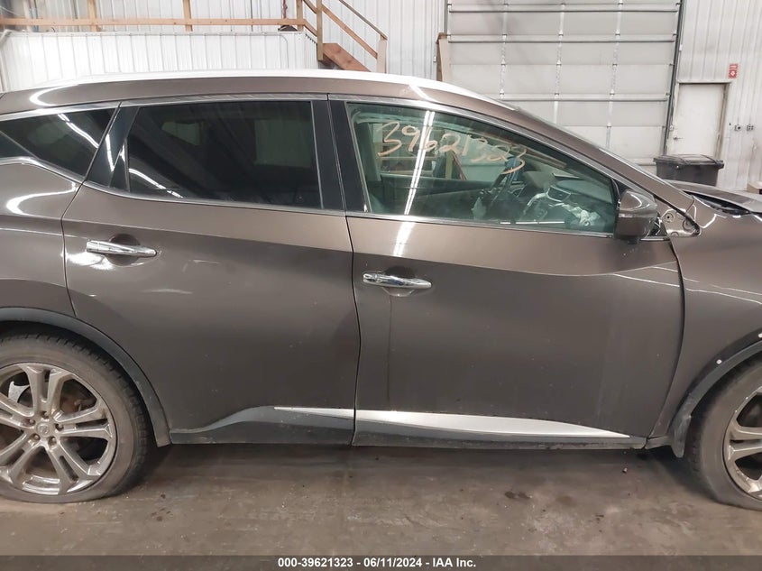 2016 Nissan Murano Platinum/S/Sl/Sv VIN: 5N1AZ2MH3GN109678 Lot: 39621323