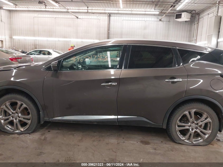 2016 Nissan Murano Platinum/S/Sl/Sv VIN: 5N1AZ2MH3GN109678 Lot: 39621323