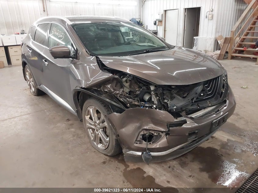2016 Nissan Murano Platinum/S/Sl/Sv VIN: 5N1AZ2MH3GN109678 Lot: 39621323