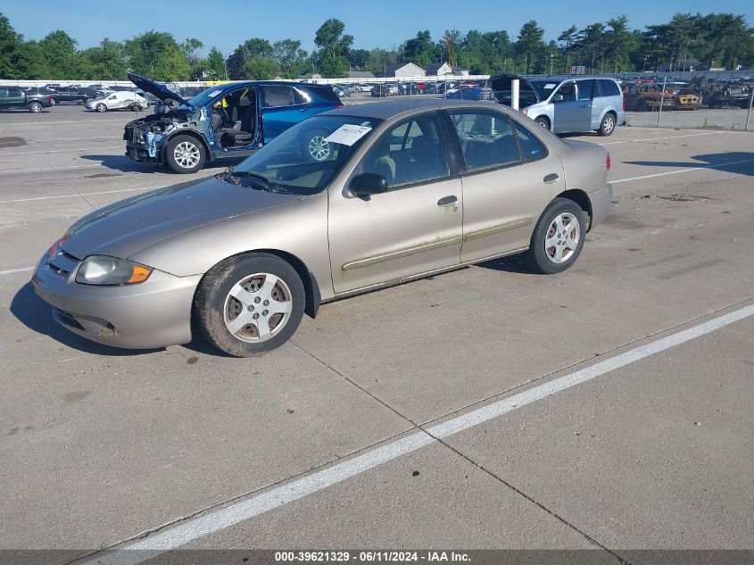 1G1JF52F337302386 | 2003 CHEVROLET CAVALIER