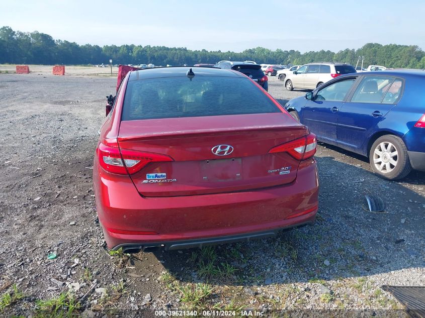 2015 Hyundai Sonata Limited 2.0T VIN: 5NPE34AB3FH142777 Lot: 39621340