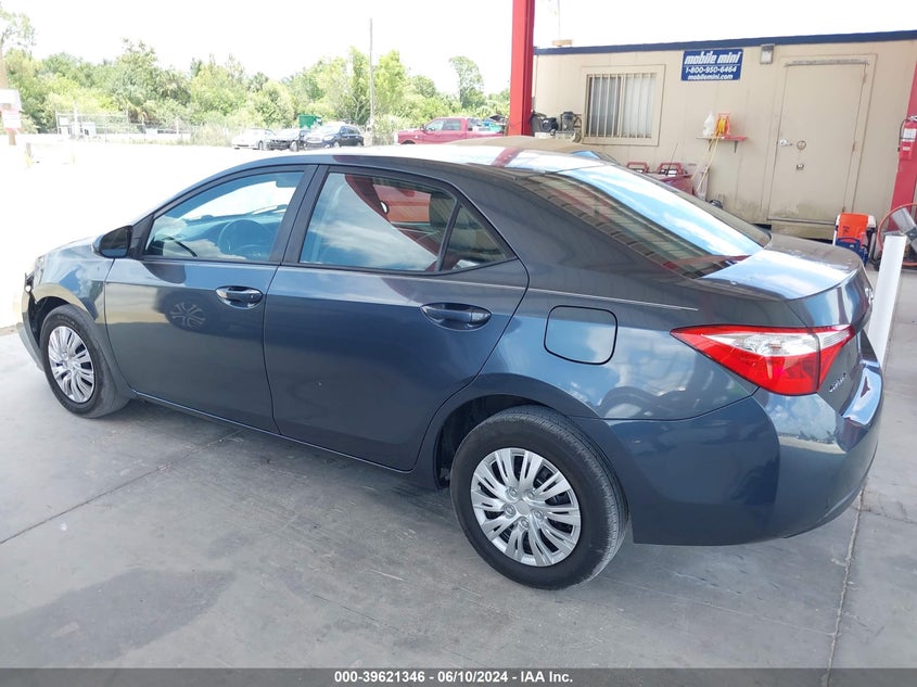 2015 Toyota Corolla L VIN: 5YFBURHE3FP364364 Lot: 39621346