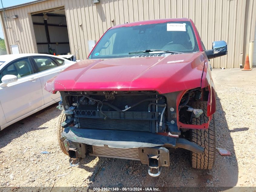 2016 Ford F-150 Lariat VIN: 1FTEW1EG0GFA29019 Lot: 39621349