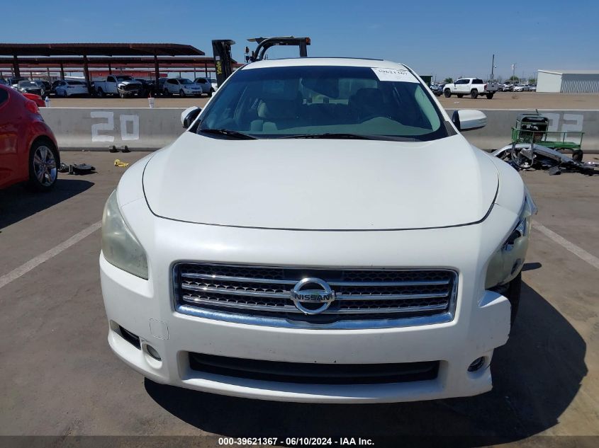 2009 Nissan Maxima 3.5 Sv VIN: 1N4AA51E09C829046 Lot: 39621367