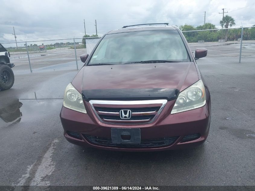 2007 Honda Odyssey Ex-L VIN: 5FNRL387X7B067573 Lot: 39621389