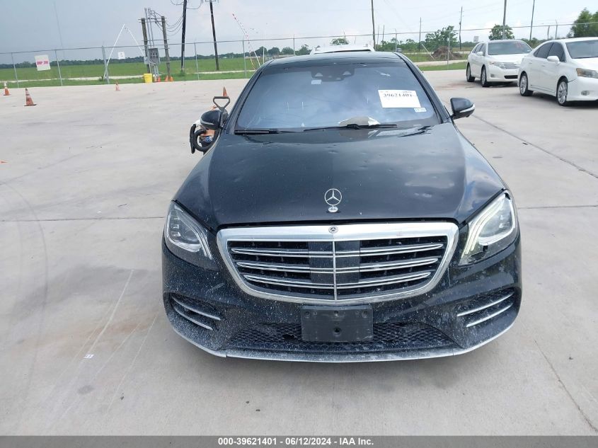 2019 Mercedes-Benz S 560 VIN: WDDUG8DB5KA442993 Lot: 39621401