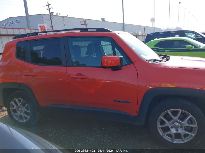 2019 Jeep Renegade Latitude Fwd VIN: ZACNJABB7KPK86219 Lot: 39621403