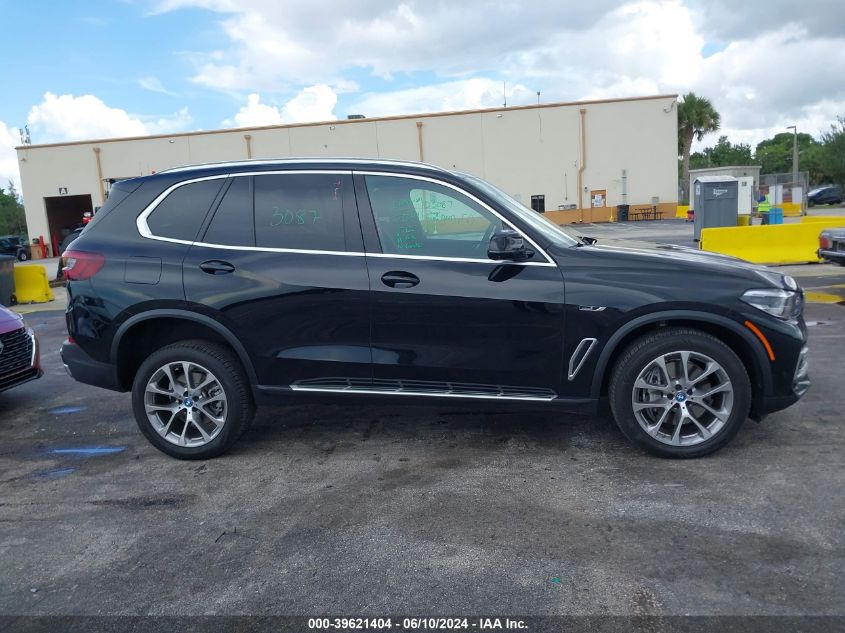 2023 BMW X5 xDrive45E VIN: 5UXTA6C03P9P82632 Lot: 39621404