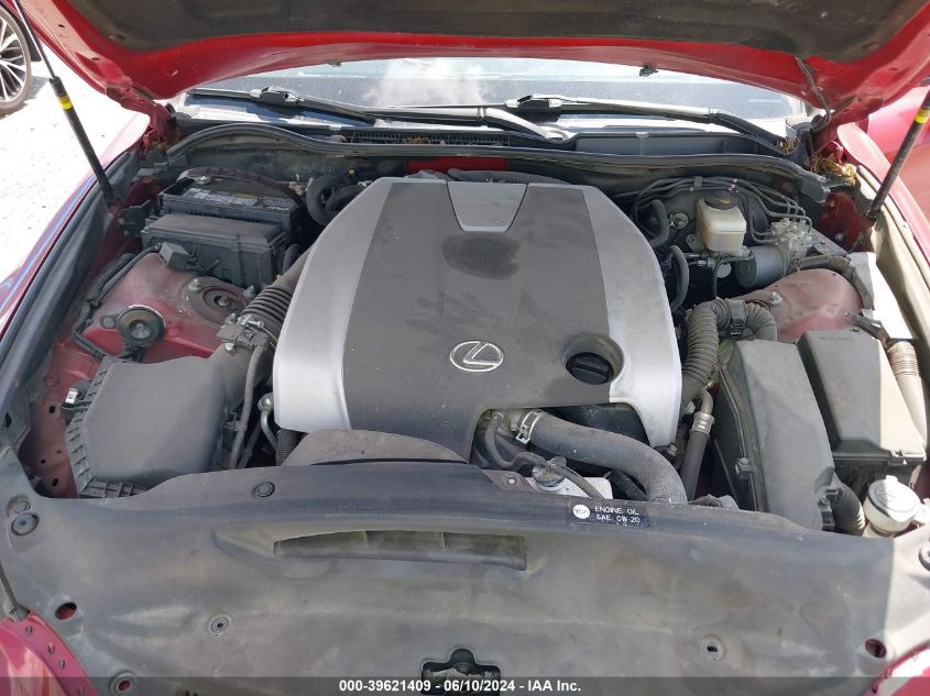 2015 Lexus Is 350 VIN: JTHBE1D24F5016269 Lot: 39621409